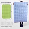 FARLEEHOMES Bathroom Non-Slip Mat, 80*120cm, Shower Floor Mat, Bathroom Foot Mat, Thickened with Suction Cups, Light Blue
