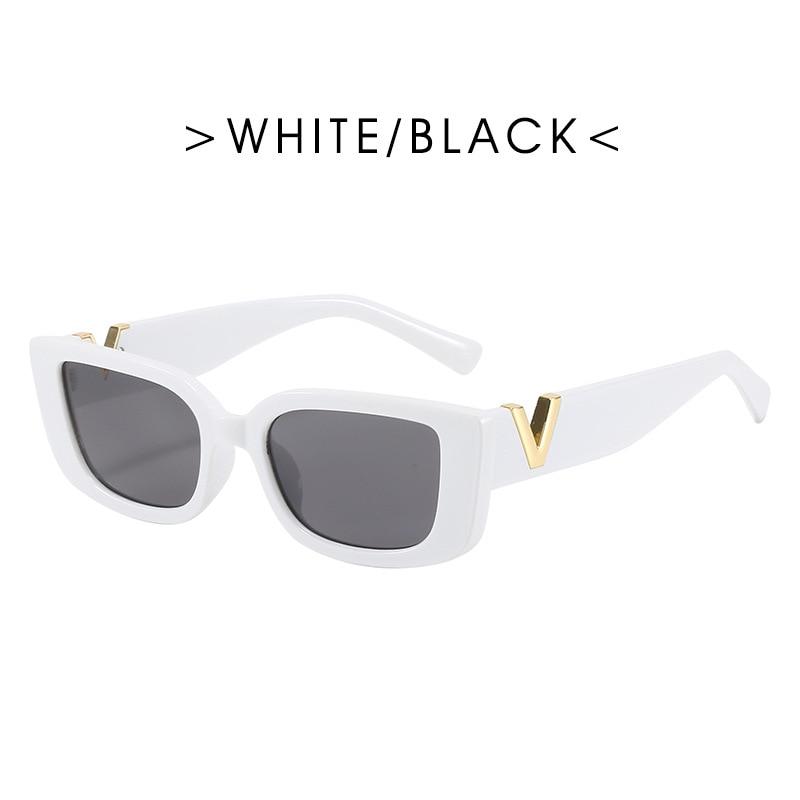 Retro Rectangular Sunglasses New WOMEN'S Brand Designer Retro Small Frame Sunglasses Oculos De Sol