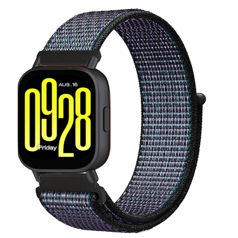 20mm 22mm Nylon Loop Strap for Redmi Watch 5 Active Breathable Replacement Wristband Redmi Wach 5 Lite Sports Bracelet Watchband