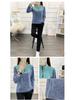 Plus Size Women's Stretch Velvet Fleece Stand-Up Collar Sweatshirt for Autumn/Winter