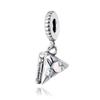 Travel & Life Charms for Bracelet DIY Jewelry Making Eiffel Tower Statue of Liberty Family Birthday Pendant Beads Gift