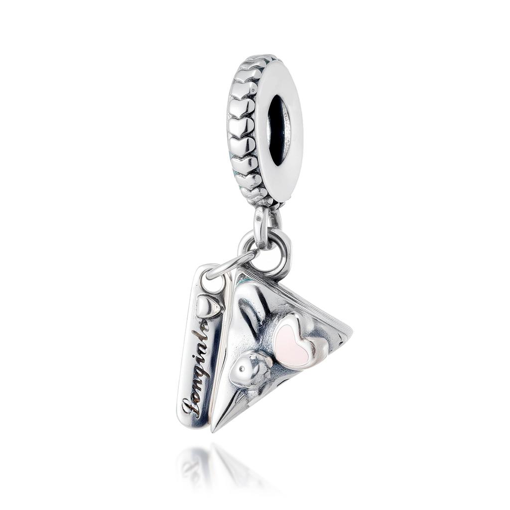 Travel & Life Charms for Bracelet DIY Jewelry Making Eiffel Tower Statue of Liberty Family Birthday Pendant Beads Gift