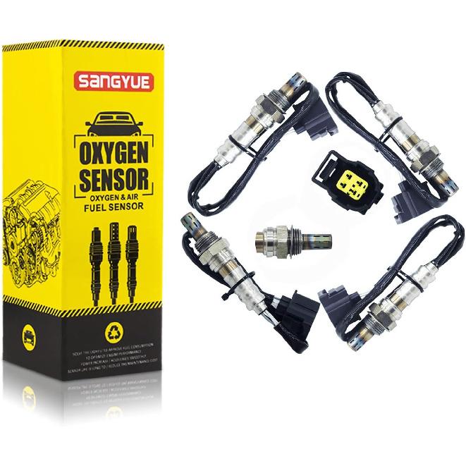 Oxygen Sensor for Jeep Grand Cherokee 2001-2003 4.0L Upstream + Downstream 4PCS
