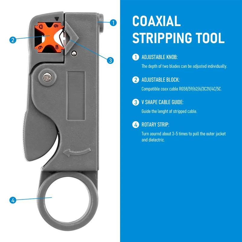 Stripping Pliers Decrustation Wire Cable Tools Stripper Stainless Steel Hexagon Wrench Accessorie Insulated Electrical Straight