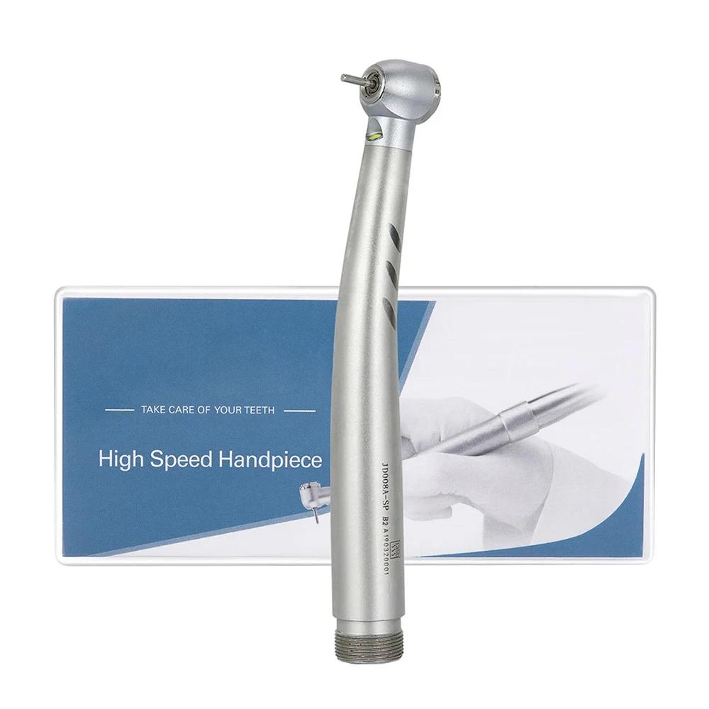 JD008A1-SP JOY DENTAL High Speed Handpiece E-generator LED Light Ceramic Bearing Push Button 4 Water Spray 2/4 Holes Optional