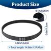 Air Compressor Drive Belt with Toothed Inner Profile, Rubber Construction for OF60150HA OF60150HB OF60150HBT Compressor Belt