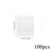 100pcs Disposable Tea Bags with Drawstring, Infusion for Herbal Tea, Coffee and Medicinal Use, for Home, Restaurants and Cafes