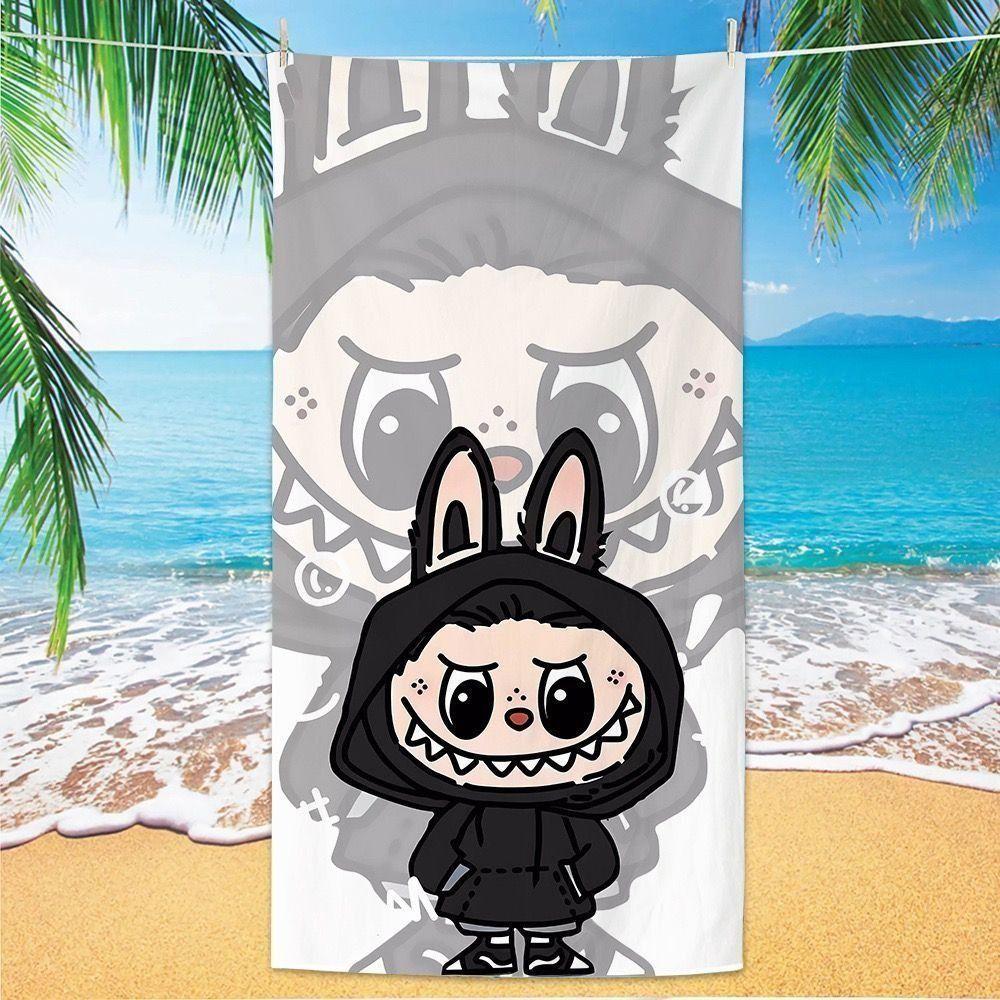 Cute Cartoon Children's Bath Towels, Running Sports Quick-drying Towels, Swimming Bath Towels, Beach Towels