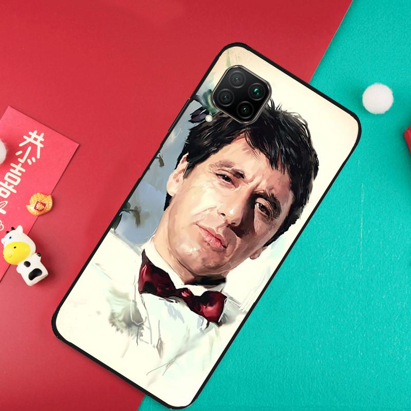 Al Pacino Scarface For Huawei Nova 12S 9 10 SE 7i 8i 11i 12i Y60 Y61 Y70 Y72 Y73 Y90 Y91 P20 P30 P40 Lite Case