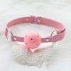 Leather Open Mouth Gag Ball Harness Restraints Erotic Games Oral Oral Fixation Fetish Bdsm Bondage Sex Toys for Couples Sex Products