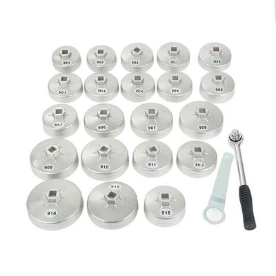23PCS OIL FILTER WRENCH KIT WRENCH FOR OIL FILTER Aluminum -CYA