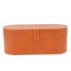 Bolsa de Armazenamento para Ferramentas de Estilização de Cabelo à Prova de Salpicos Resistente a Arranhões Couro PU Portátil Secador de Cabelo