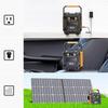 Flashfish A201 172WH 200W 220V Power Station + TSP 18V 100W Foldable Solar Panel Emergency Energy Kit With DC/USB Output