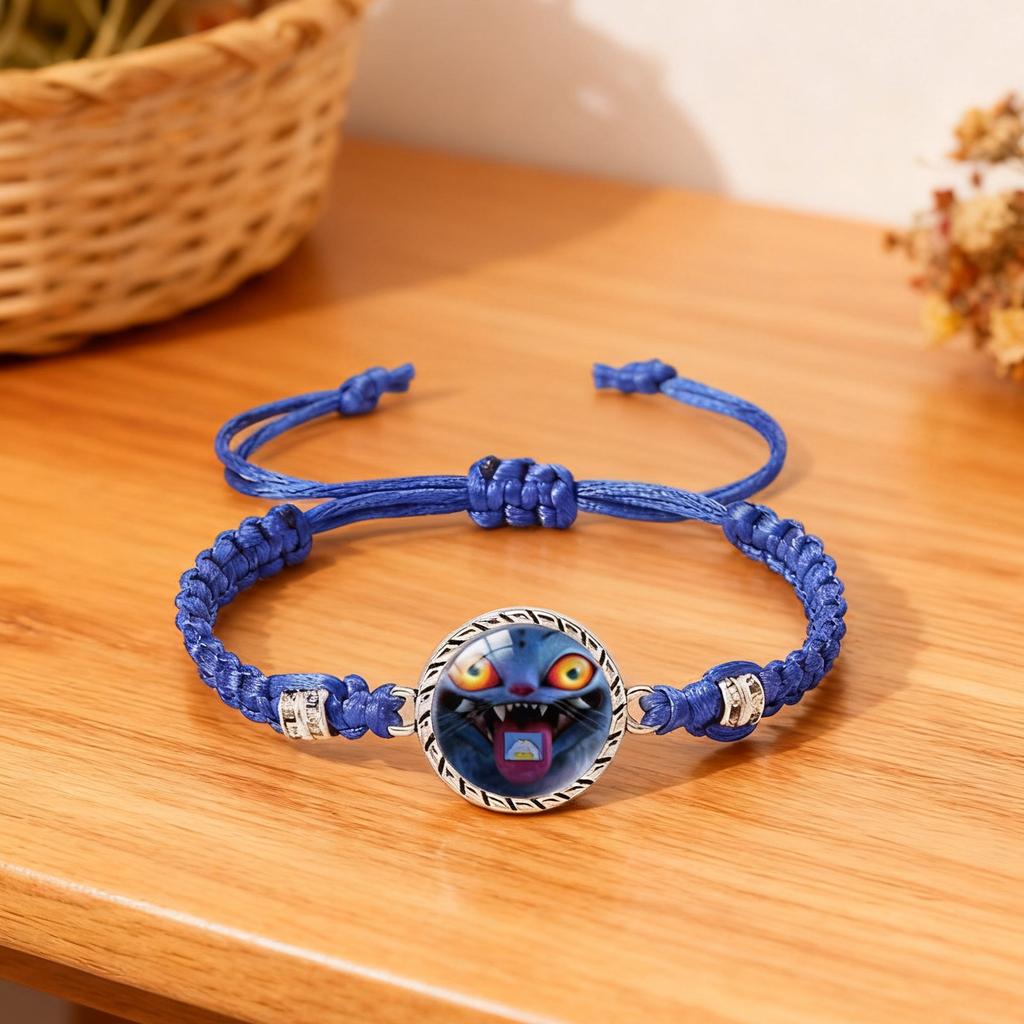 Gifts For Little Girls: Cosplay Costume Accessories, Two-tone Woven Bracelet, Wristband, Costume