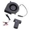 Heavy Duty 12V 2.94A 7000RPM Industrial Fan for Barbecue Grills Wood Stove & Workshop Air Circulations Heat Dissipation