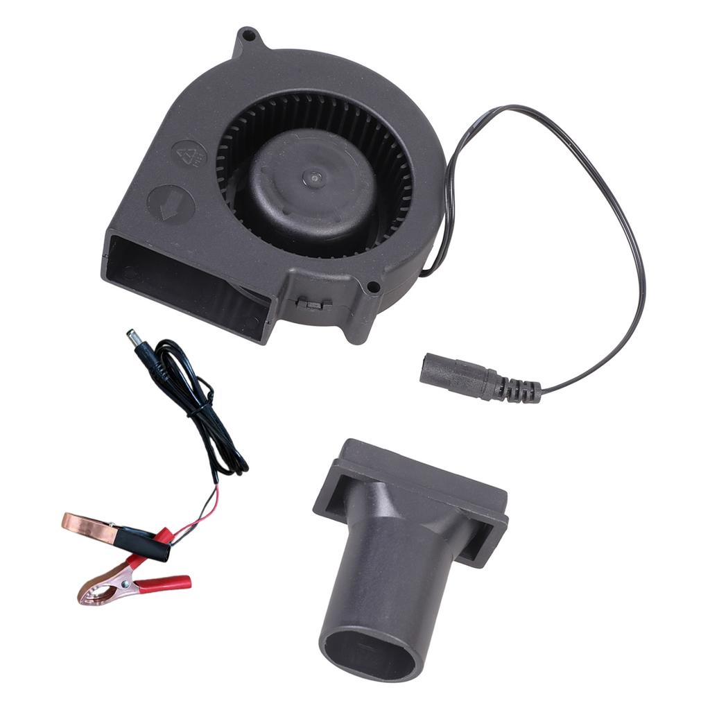 Heavy Duty 12V 2.94A 7000RPM Industrial Fan for Barbecue Grills Wood Stove & Workshop Air Circulations Heat Dissipation