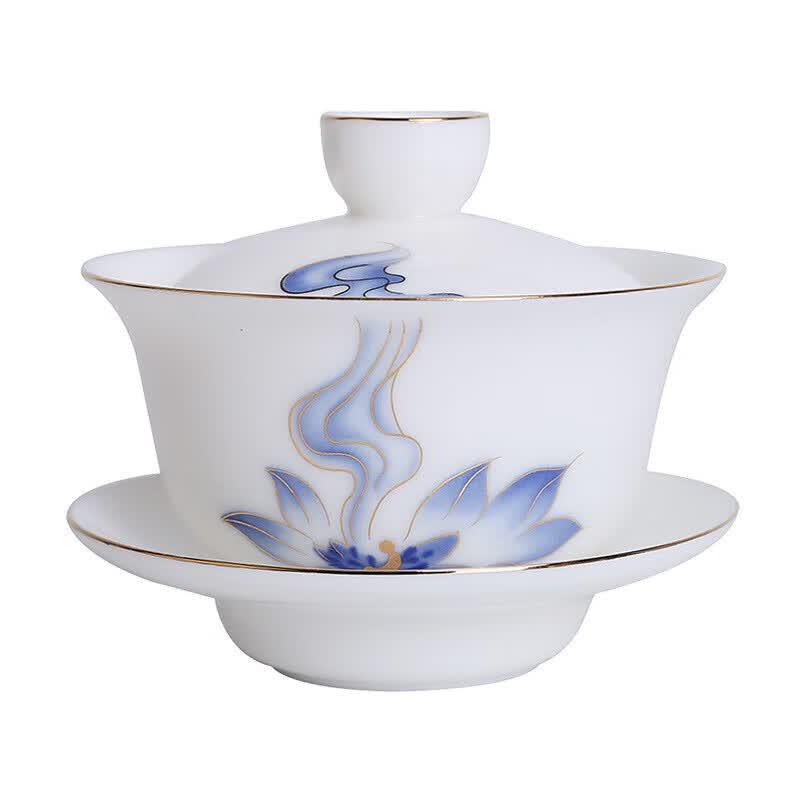 

Zen Ding Portable Travel Tea Set - Ink Landscape (7-piece)