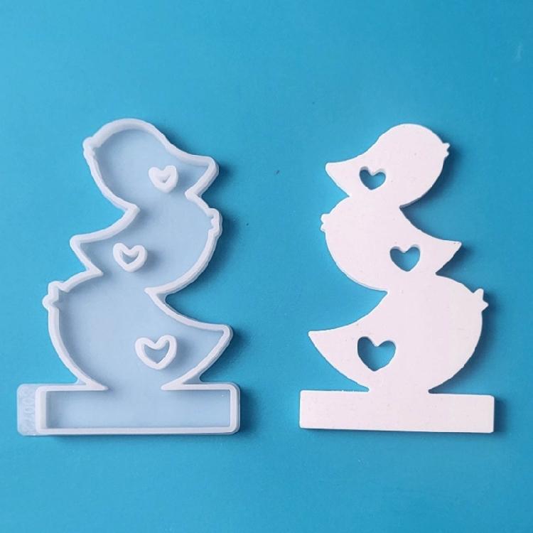 Silicone Molds Rabbit Candle Holder Resins Molds DIY Flame Candlesticks Mould