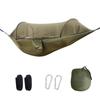 Portable Outdoor Thickened Anti-tip Double Hammock for Camping, Picnic, Courtyard, Balcony, and Home Use Swing