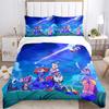 3Pcs Space Adventure Friends Bedding Sets For All Sizes New 3D Printed Bed Cover Comforter Duvet Cover Pillowcase Bedroom Decoration