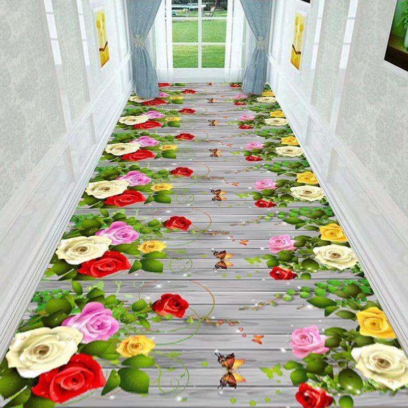 

Современное ковровое покрытие из 100% полиэфирного волокна, только ручная стирка, коврик для ванной комнаты/прихожей, накладка на лестничный пролет/коридор для комнаты, веранды, декора прихожей 80*100CM