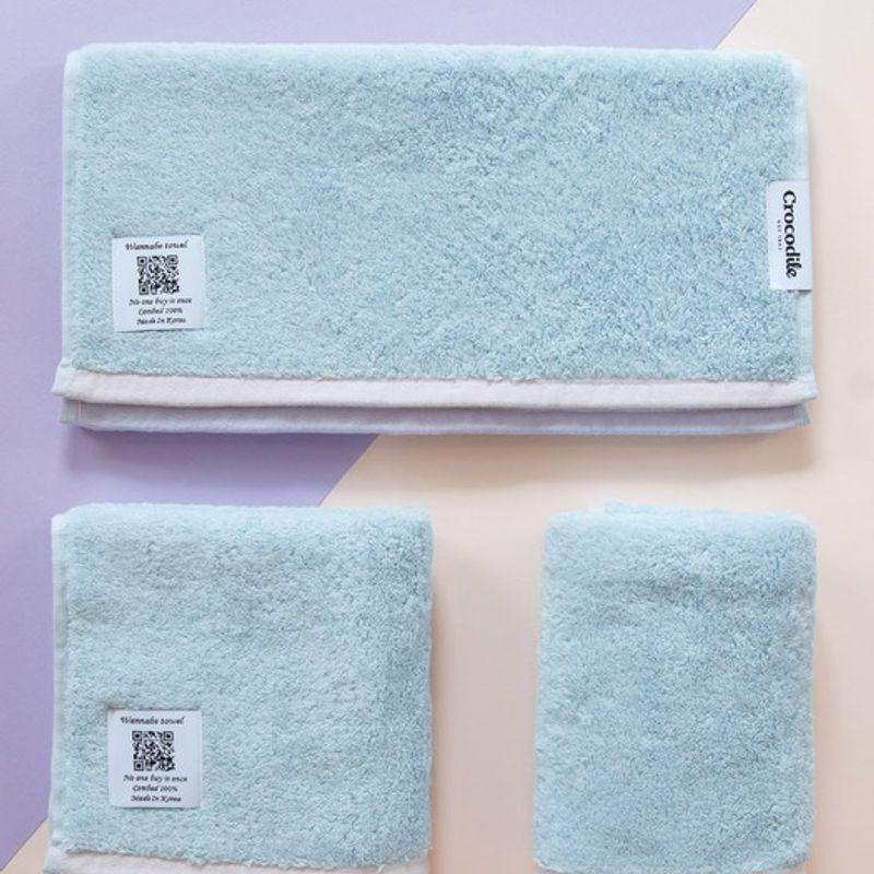 Crocodile Acc 200g 40 Count Combed Yarn Wannabe Hotel Towels (5 Sheets)
