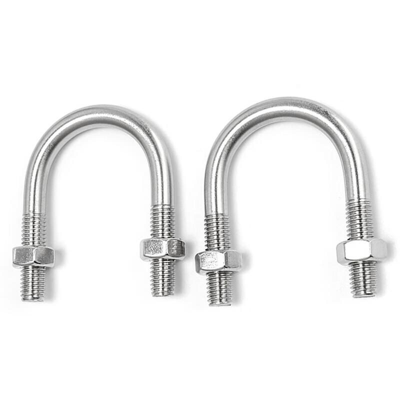 Ledewei 304 Stainless Steel U-Bolt Pipe Clamp Set
