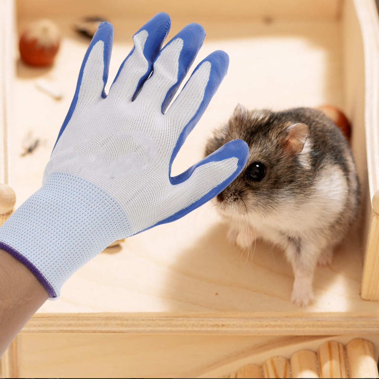 DOITOOL Anti Bite Gloves for Dogs, Medium, Rubber, Polyvinyl Chloride