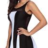 Bikini One-piece Swimsuit Women's Sexy Mesh Plain Splicing Boxers Conservative Skirt Swimsuit New