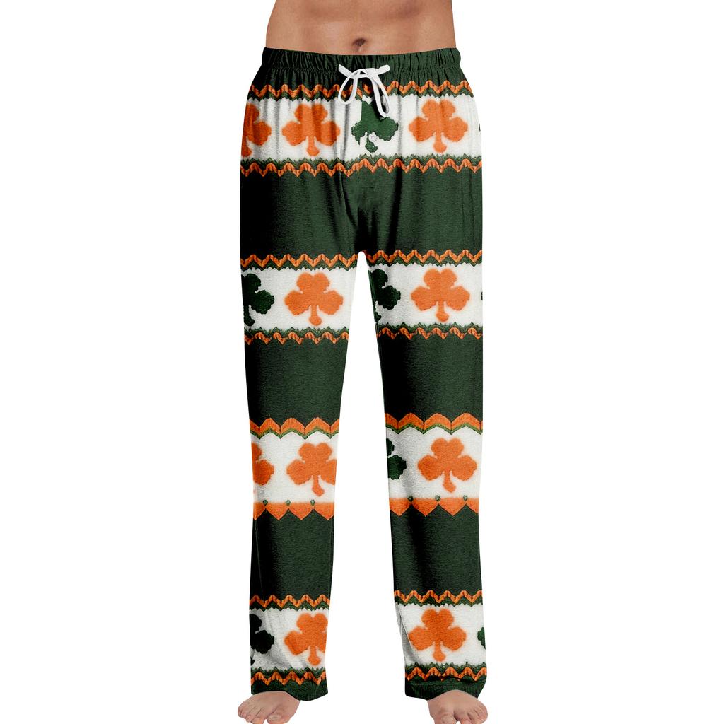 Men's St. Patrick's Day Print Home Sleep Pants