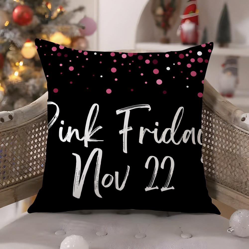 Minaj-Singer Pink Friday Pillow Case Comfort Sofa Bed Silky Elegant Invisible Zipper Decorative Cushion Cover