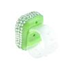 Portable 7 Colors Rhinestone Finger Counter Sparkling Design Counting Tool for Prayers Fitness and Learning Tasks