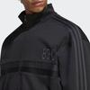 Adidas Originals Trefoil Embroidered Stripe Track Jacket Men Outerwear Black IA2467