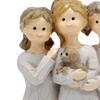 Engel Schwestern Figurine Memorial Freundschaft Harz Dekorative 3 Mädchen Engel Statue Ornament für Home