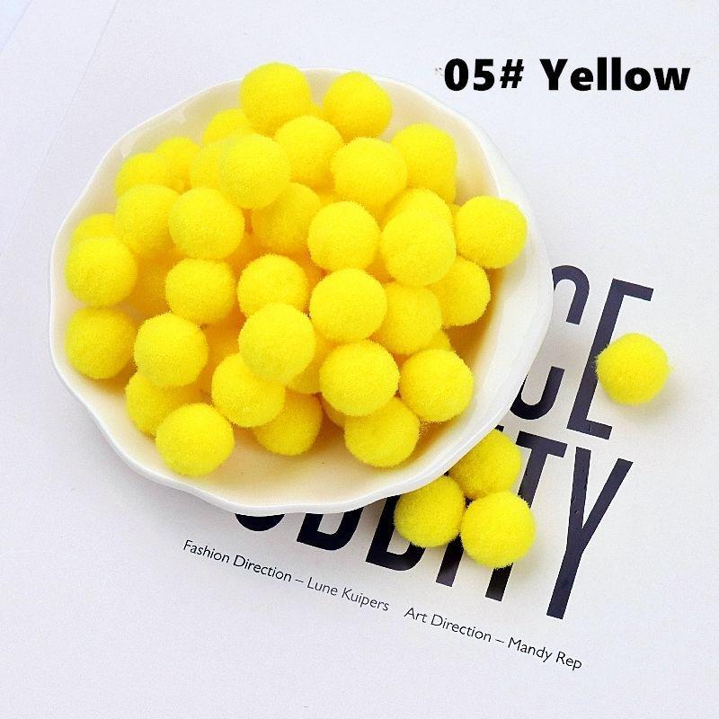 High Elastic Polyester Fluff Ball DIY Lace Black Long Hair Accessories