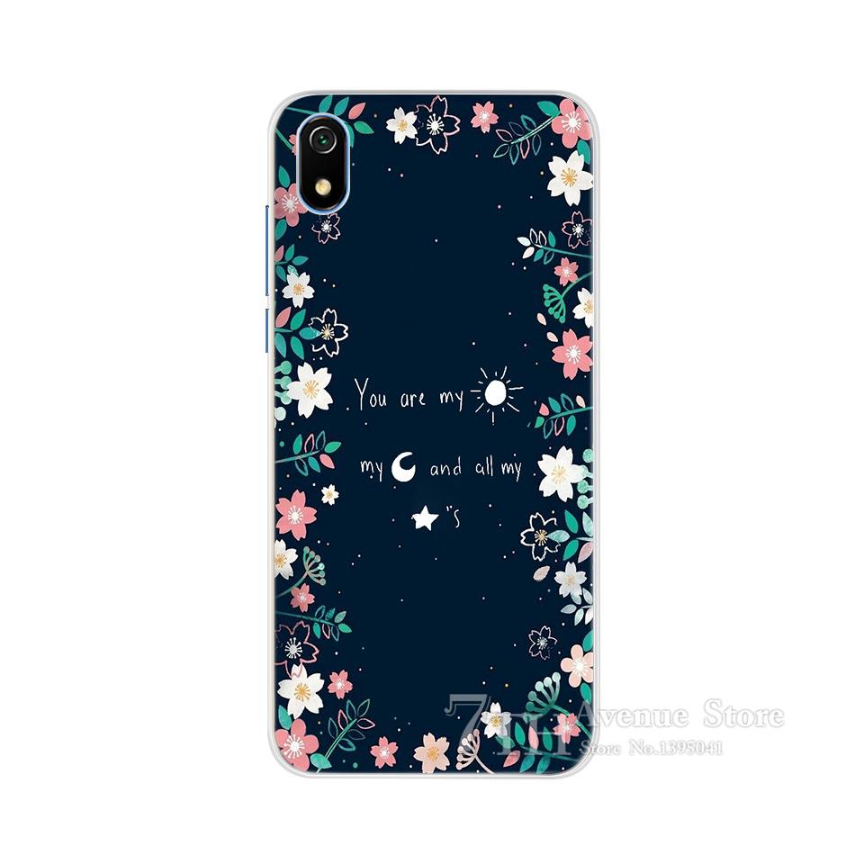 Soft TPU Case For Huawei Y5 2019 Cartoon Silicone Back Cover Phone Case For Huawei Y5 2019 Y 5 Y52019 AMN-LX9 Cover Capa Rose