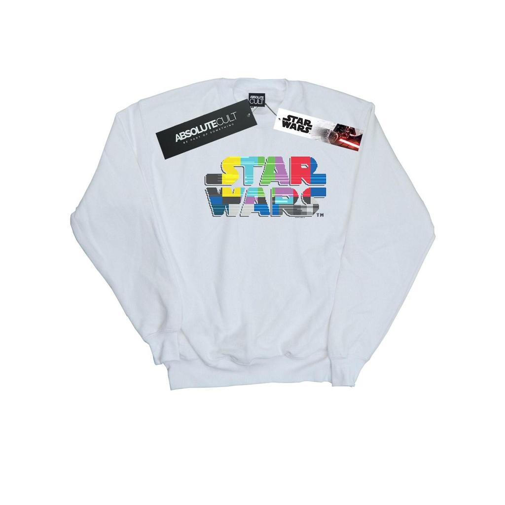 Star Wars Mens Test Card Logo Sweatshirt