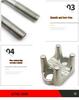 Galvanized U-Clip Wire Holder with GB Card Head