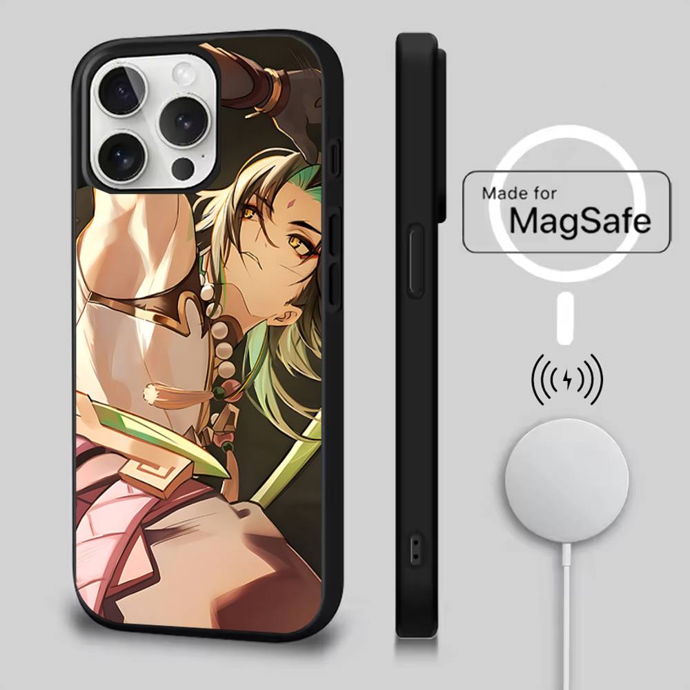 Game Xiao G-Genshin  Phone Case For iPhone 17,16,15,14,13,12,11,Pro,Max,Plus,Mini,SE4,E Magnetic Magsafe Wireless Charging