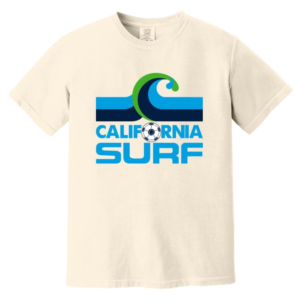 California Surf T-shirt Heavyweight Vintage Colors | NASL Soccer Team L