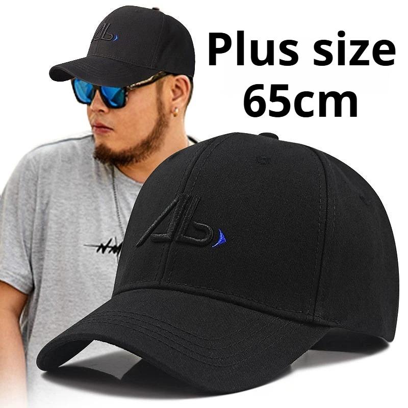 60-68Cm Big Head Man Plus Size Baseball Caps  New Male Hiphop Snapback Hat Adult Cotton Fashion Sun Cap Big Size Cap 65Cm