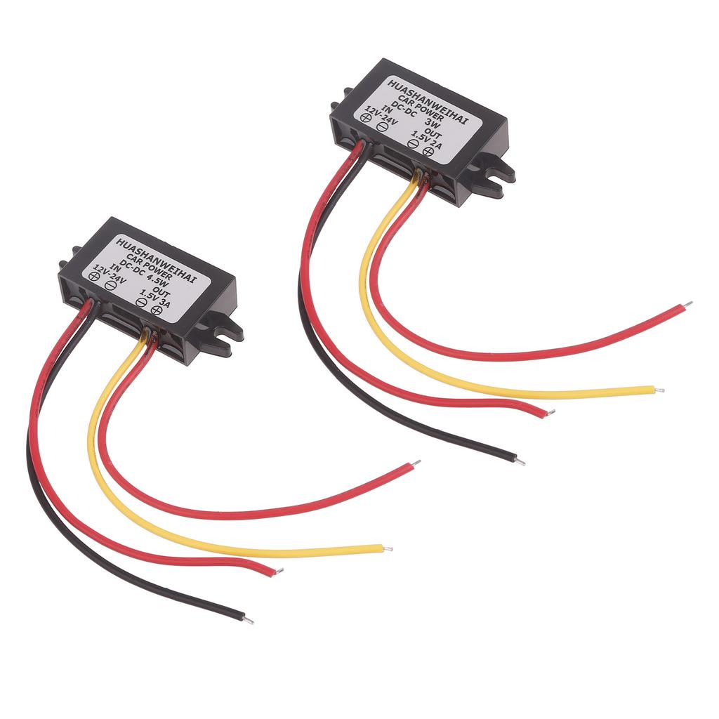 User Friendly DC12V24V To 1.5VOutput Module Reduce Voltages Regulator Car Power Converters Convenient Car Power Solution