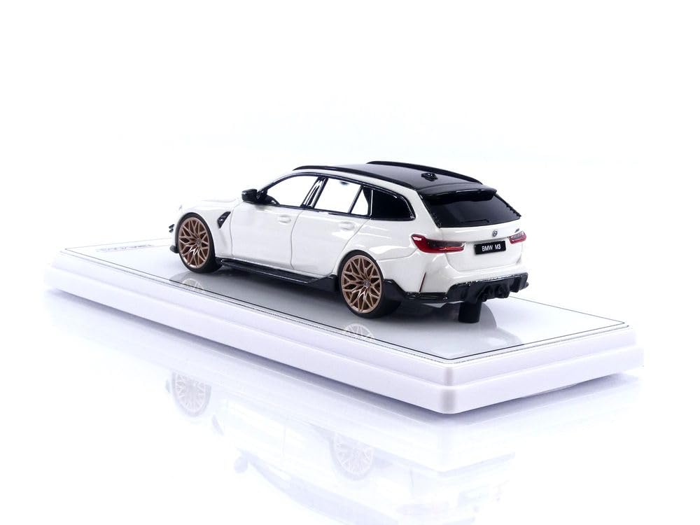 TrueScale Miniatures TSM MODEL Scale BMW M3 M Performance Touring Alpine White Finished Product 1/43 (G81)