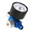 14" Spray Paint Gun Air Pressure Regulator Pressure Gauge Pneumatic Tool Accessory