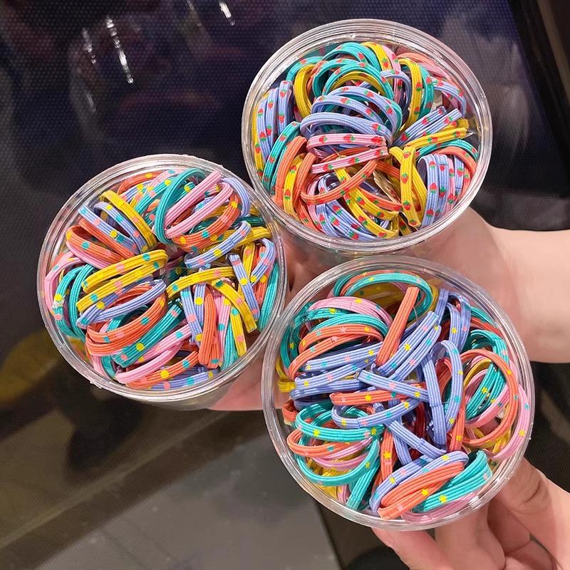 Children's Durable High Elasticity Hair Ties - Baby Rubber Bands for Hair Accessories