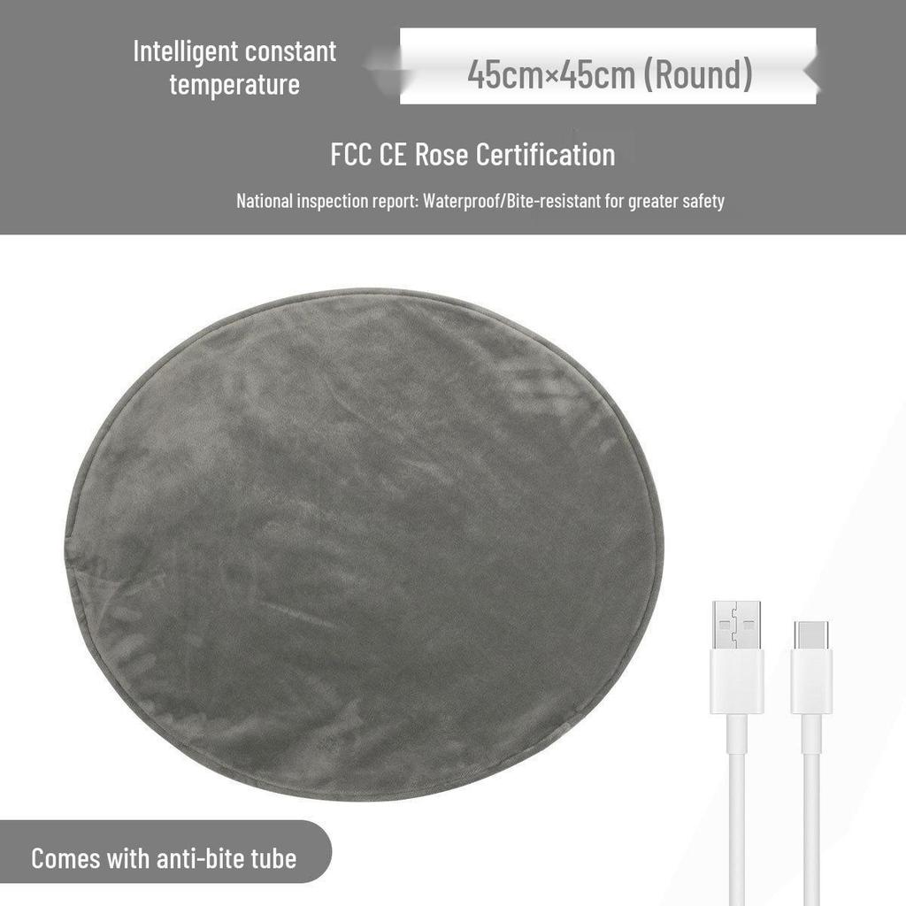 Pet Electric Heating Blanket: Constant Temperature Cat & Dog Bed Pad