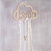 DIY Wall Hanging Kit - RAYHER - Dreamcatcher - Grey and Beige - 65 Cm - Rectangular