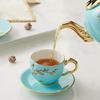 Auratic Chinese Style Lady Porcelain Teacup Set