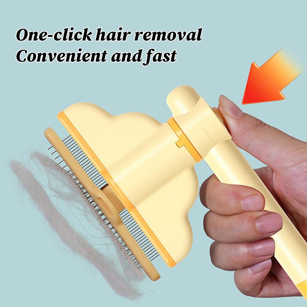 Katzenkamm Sanft Bequem Rutschfest Leichtgewichtige Bürste Hundehaarbürste für Haustierdusche Innen Außen Welpe Kätzchen Zuhause Massage