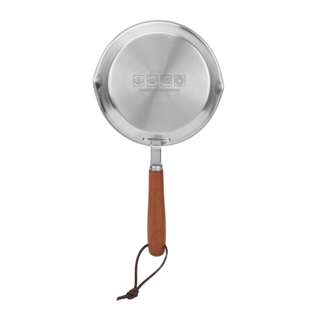 Stainless Steel Egg Pan Nonstick Breakfast Skillet Butter Warmer Frying Pan  Household